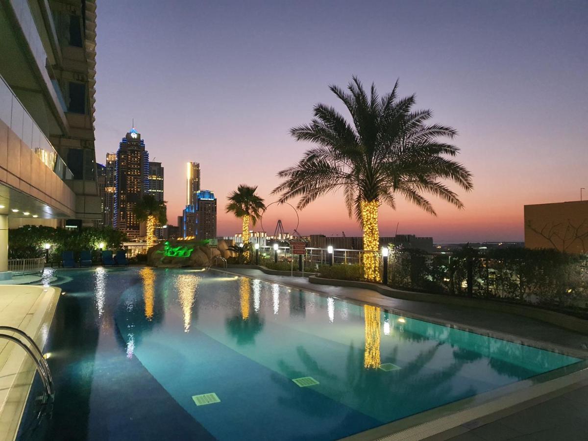 Apartamento White Sage - Incredible Full Sea And Dubai Eye View In Marina Exterior foto