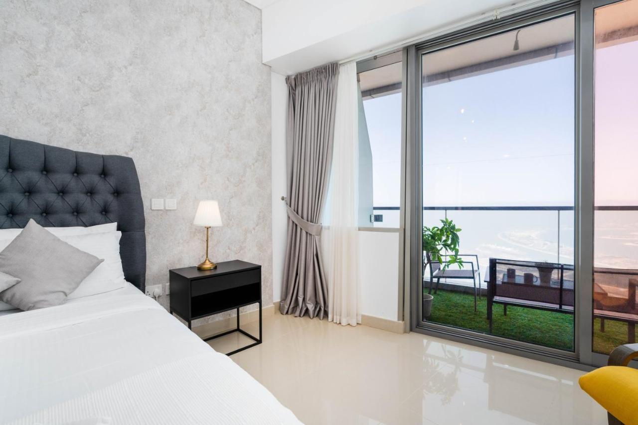 Apartamento White Sage - Incredible Full Sea And Dubai Eye View In Marina Exterior foto